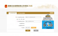 全国天津企业信用信息公示系统信息登记注册