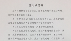 当前国家倡导推进的信用承诺主要分为哪几类